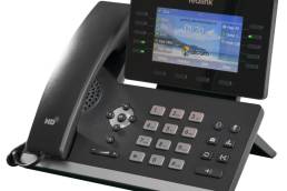 Yeallink T54W Phone used in Cloud and VoIP office and business phone systems across Canada