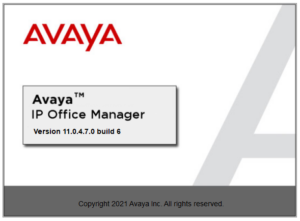 Avaya IP Office Manager